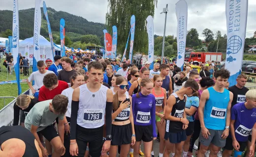 Bieg na 1 km cieszył się wielkim zainteresowaniem na Festiwalu Biegowym w Piwnicznej - 7
